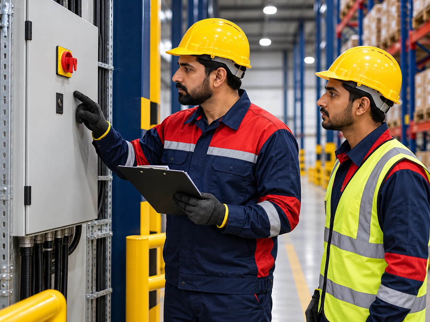 AI illustration: Pakistani electricians services
