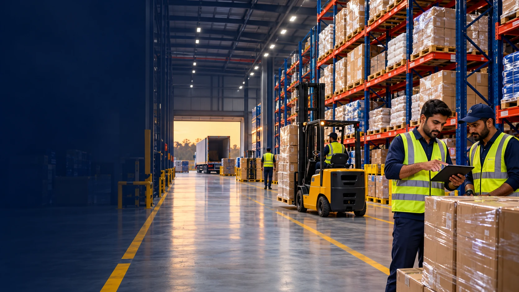 AI illustration: Pakistani warehouse services